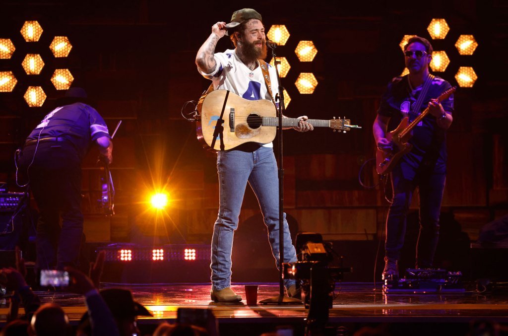 Post Malone Debuts New Country Song, Plays ‘I Had Some Help’ at the 2024 ACM Awards