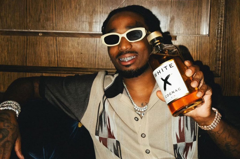 Quavo Celebrates White X Cognac Launch With Carbone NYC Party: ‘I’m a Real Trendsetter’