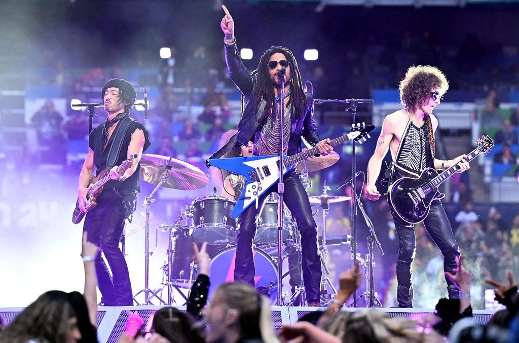 Lenny Kravitz Electrifies at 2024 Champions League Final Pregame Show in London