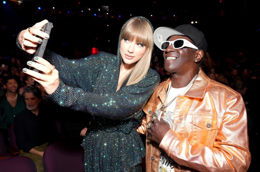 Watch Taylor Swift Give Flavor Flav a Cute Shout-Out From the Eras Tour Stage in Hamburg