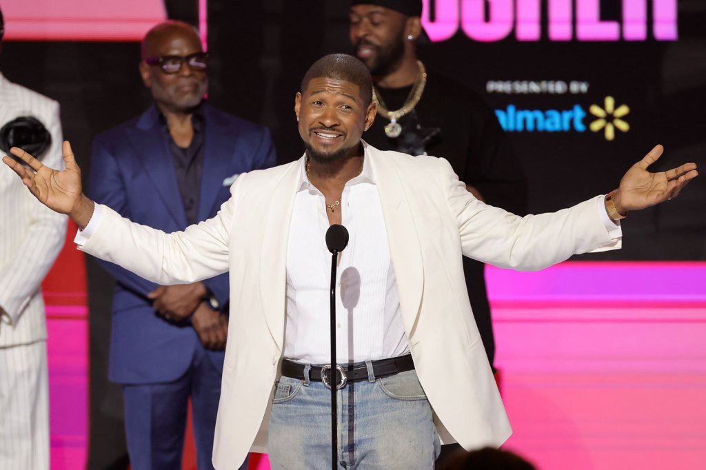 Usher 04 award bet awards show 2024 billboard 1548