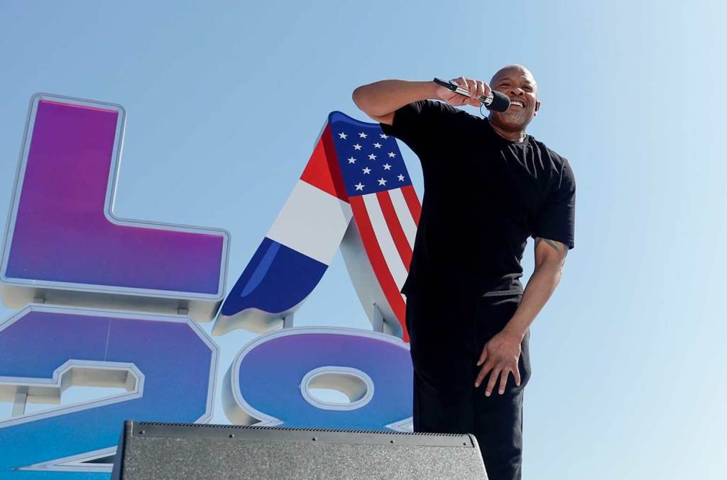 Dr. Dre LA28 Olympic Games aug 24 billboard 1548