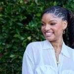 Halle Bailey grammy high tea 2024 billboard 1548