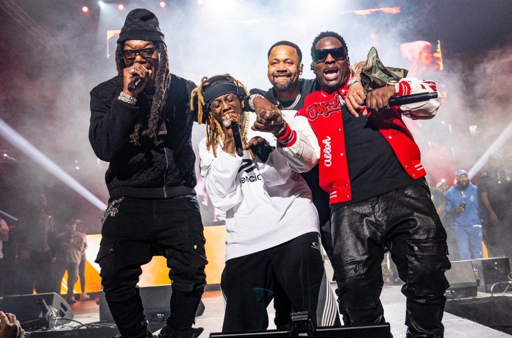 Lil Wayne Reunites With Hot Boys at 2024 Lil WeezyAna Fest in New Orleans