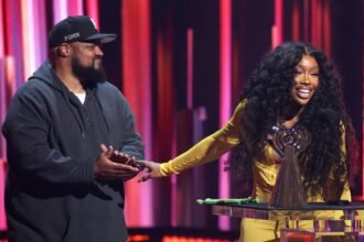 Punch and SZA. CREDIT Kevin Mazur Getty Images for iHeartRadio