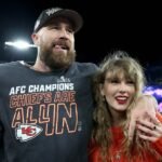 Taylor swift travis kelce jan 28 2024 baltimore billboard 1548