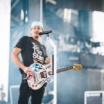 Tom DeLonge of Blink 182 2023 coachella billboard 1548