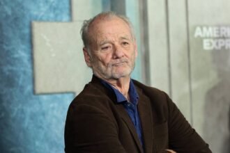 Bill Murray posing