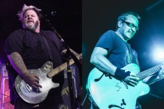 Bowling For Soup and Wheatus. Credit Tim Mosenfelder and Luke Brennan via GETTY