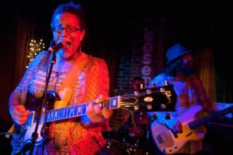 Brittany Howard and Zac Cockrell of Alabama Shakes. Credit Erika Goldring