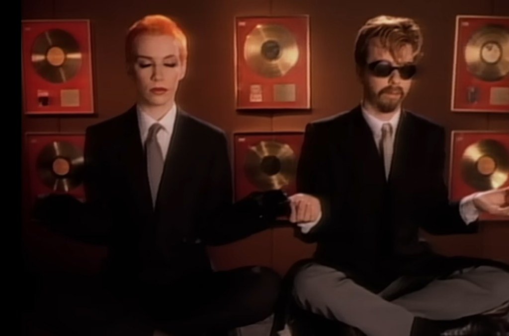 Eurythmics Annie Lennox Dave Stewart Sweet Dreams Are Made Of This screenshot billboard 1548