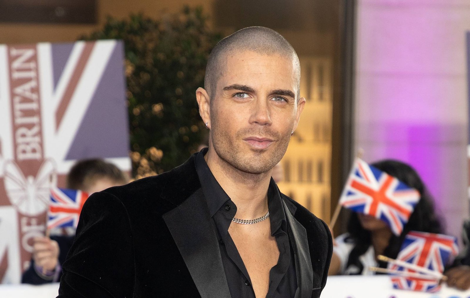 Max George posing