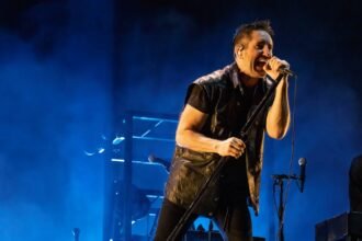 Nine Inch Nails performing