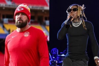 Travis Kelce and Lil Wayne billboard 1548 84f41c