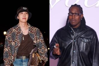 bts j hope don toliver lv bag collaboration single louis vuitton show