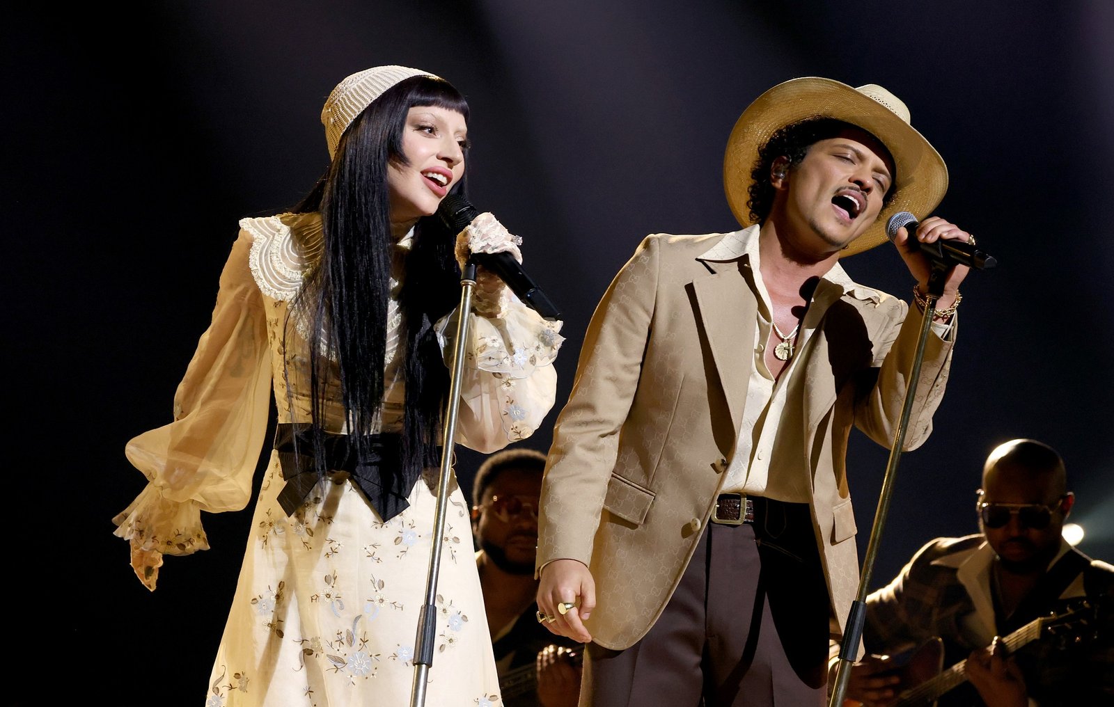 2025 ladygaga brunomars grammys getty 2000x1270