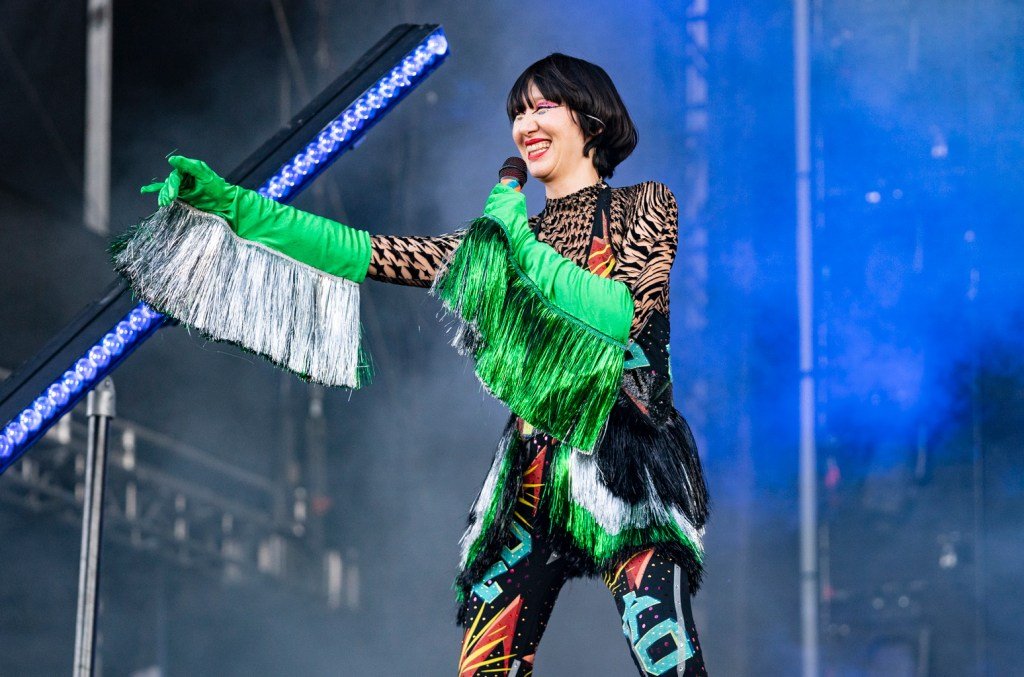 Karen O of Yeah Yeah Yeahs 2023 austin city limits billboard 1548