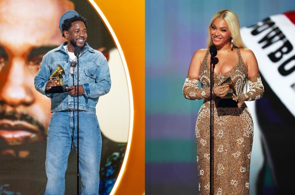 Kendrick Lamar and Beyonce grammy wins 2025 billboard 1548