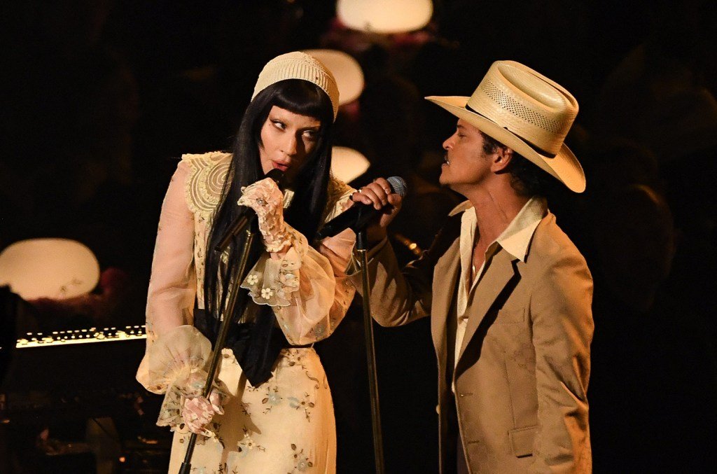 lady gaga bruno mars grammy awards performance 2025 billboard 1548