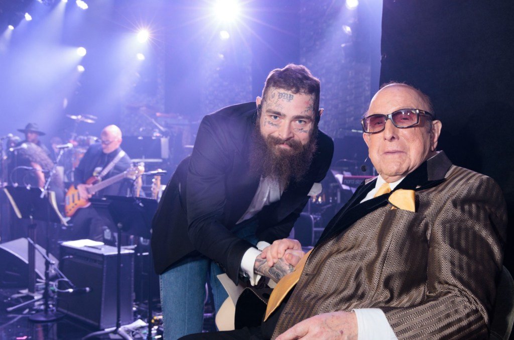 post malone clive davis 2025 grammys billboard 1548