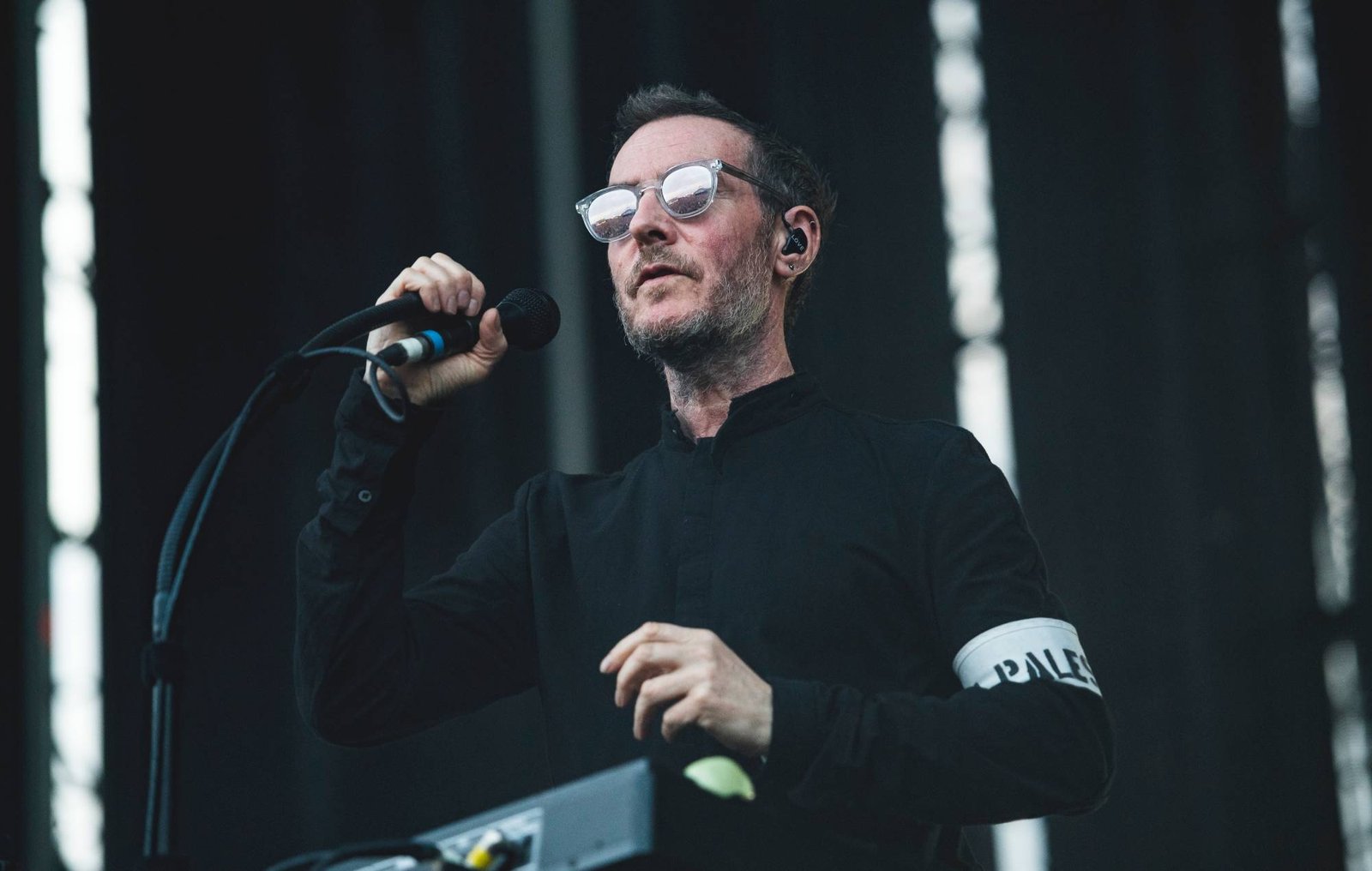 Massive Attack performing